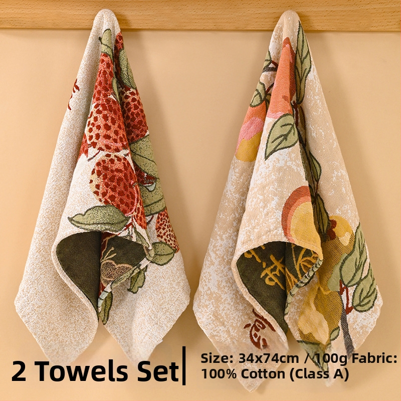 Prosop de față din bumbac 100% – țesătură Jacquard 40 pliuri, 100–120 g, pentru adulți și copii