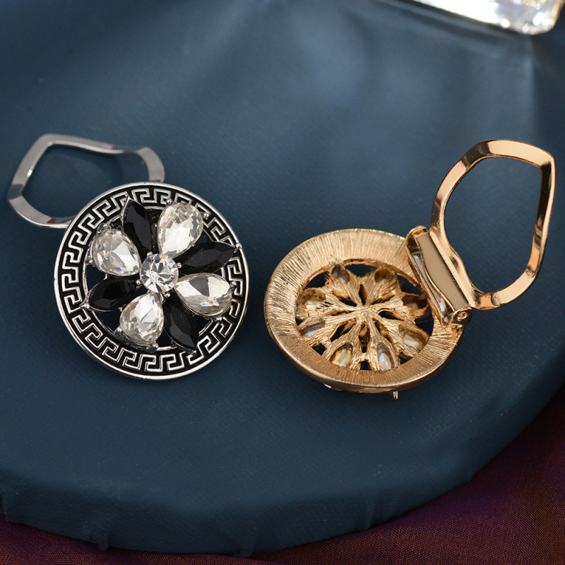 Limu – sakausējums, korejiešu stils, zieda forma, elektroplating pārklājums