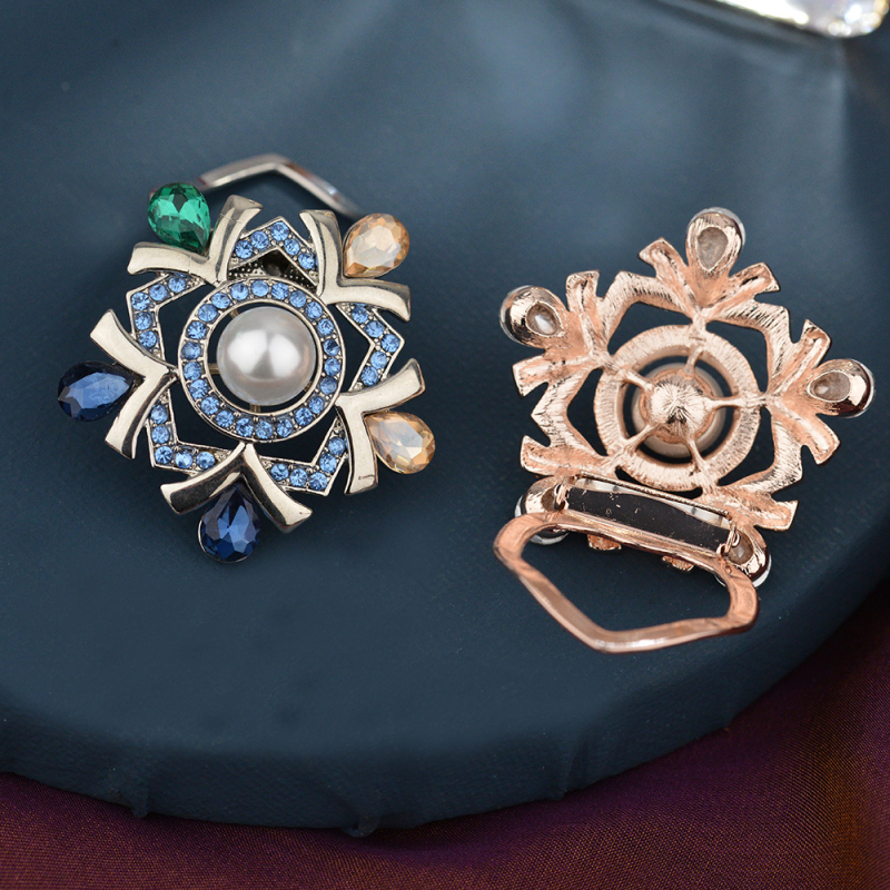 Limu – sakausējums, korejiešu stils, zieda forma, elektroplating pārklājums