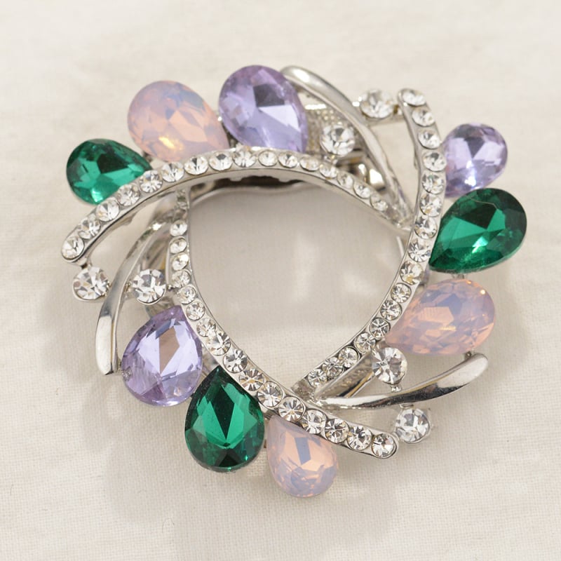 Limu – sakausējums, korejiešu stils, zieda forma, elektroplating pārklājums