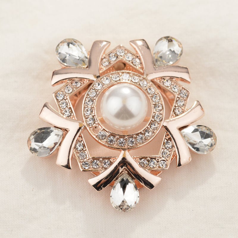 Limu – sakausējums, korejiešu stils, zieda forma, elektroplating pārklājums