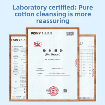 Лицева кърпа от чист памук, еднократна, многослойна за почистване на лице (чист памук; 100 бр; за почистване на лице)