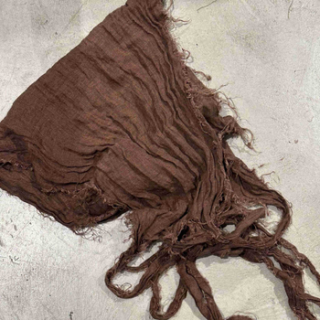 Sn233 Șal din in vopsit prin fir, cu curea — Multifuncțional, retro mix‑and‑match, pentru iarnă și toamnă, lansare toamnă 2025