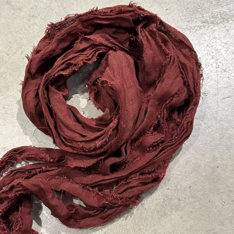 Sn233 Șal din in vopsit prin fir, cu curea — Multifuncțional, retro mix‑and‑match, pentru iarnă și toamnă, lansare toamnă 2025