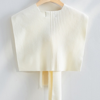 Σάλι γραφείου, μονόχρωμο, γυναικείο πλεκτό κάλυμμα ώμων (Υλικό: ακρυλικό νήμα/τεχνητή μαλλί; Φύλο: Γυναίκες; Εποχή: Φθινόπωρο)