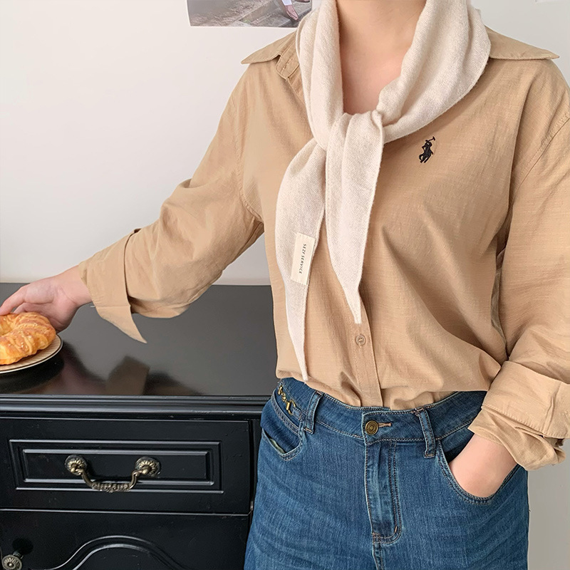 Hosszú női selyemsál - nyár, új selyemsatén, sima szövés, friss és édes stílus