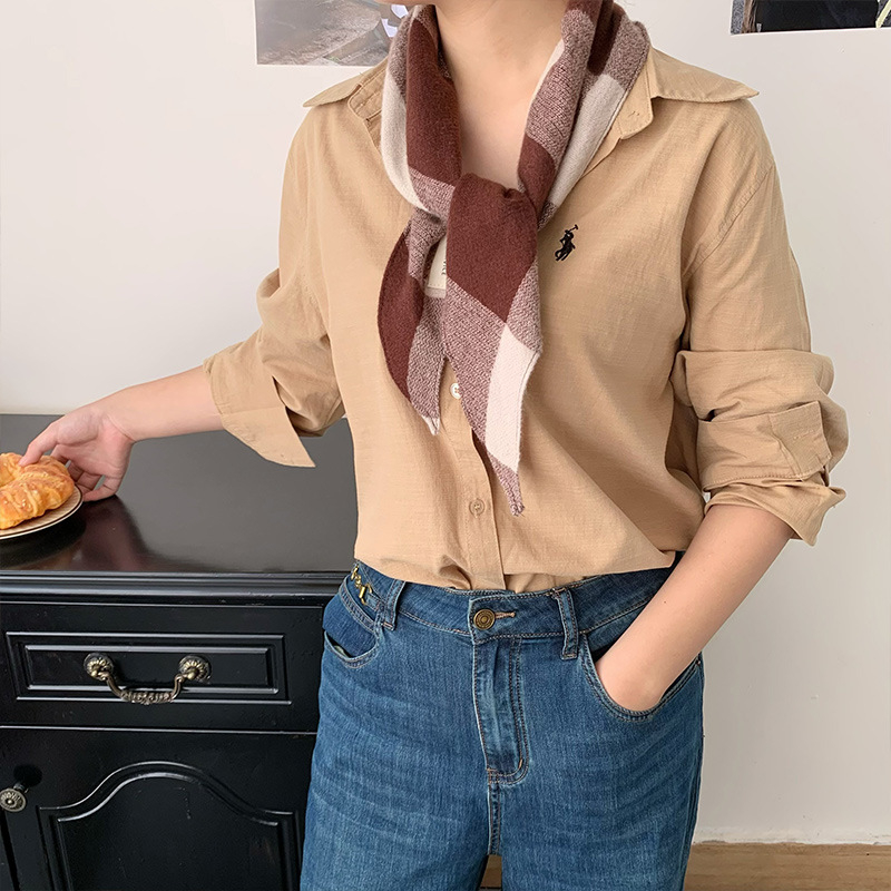 Hosszú női selyemsál - nyár, új selyemsatén, sima szövés, friss és édes stílus