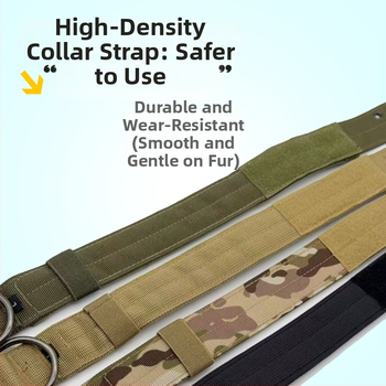 Комплект нашийник и каишка за кучета Shuangxi – регулируем, без задушаване, с възможност за персонализация