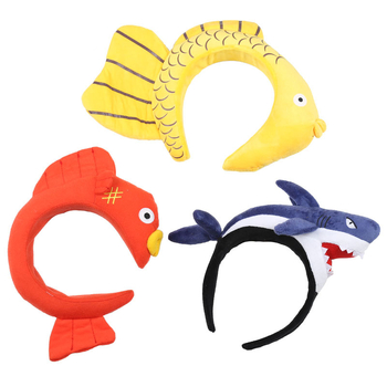 Clip de păr cu personaje desenate drăguțe: crap marin, rechin și dinozaur pentru copii (Stil: Copii; Material: Altul; An/sezon: Primăvara 2021; Categoria produsului: Accesorii pentru păr)