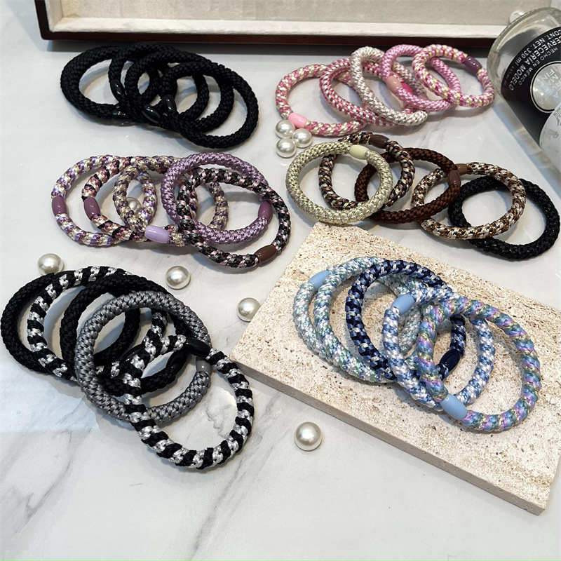 Moterų plaukų gumelė, rankų darbo, ins stilius, didelis elastingumas