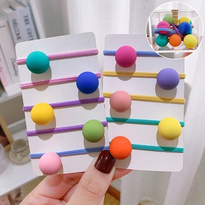 Accesoriu pentru păr - Handmade din plastic/rășină, șnur lotus în stil coreean pentru păr, cu mărgele modelate (Mickey, stea, iepure, urs, inimă, pătrat)