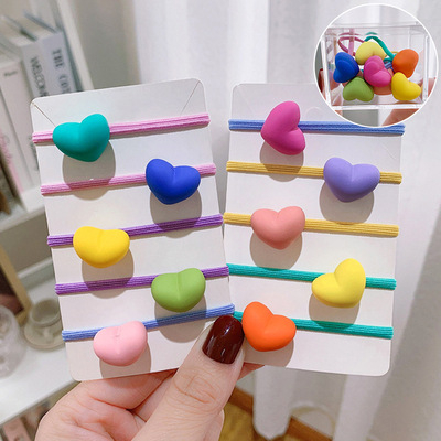 Accesoriu pentru păr - Handmade din plastic/rășină, șnur lotus în stil coreean pentru păr, cu mărgele modelate (Mickey, stea, iepure, urs, inimă, pătrat)