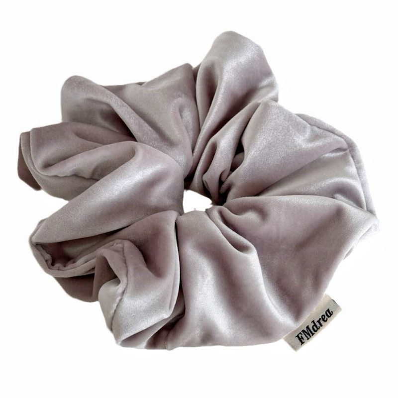 Gumica za kosu od velura, ručno izrađena, elastična, ženski casual stil