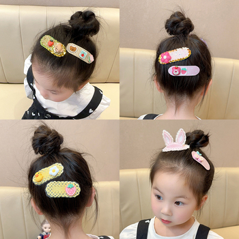 Dječji tkani ukras za kosu s motivom životinja/zodijak, ručno izrađeno, ametistni kristali