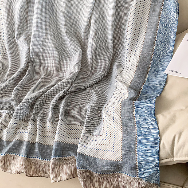 Cardigan-șal pentru femei, fibră de poliester, țesătură simplă, model în nuanțe coordonate, protecție împotriva razelor UV, siluetă prelungită