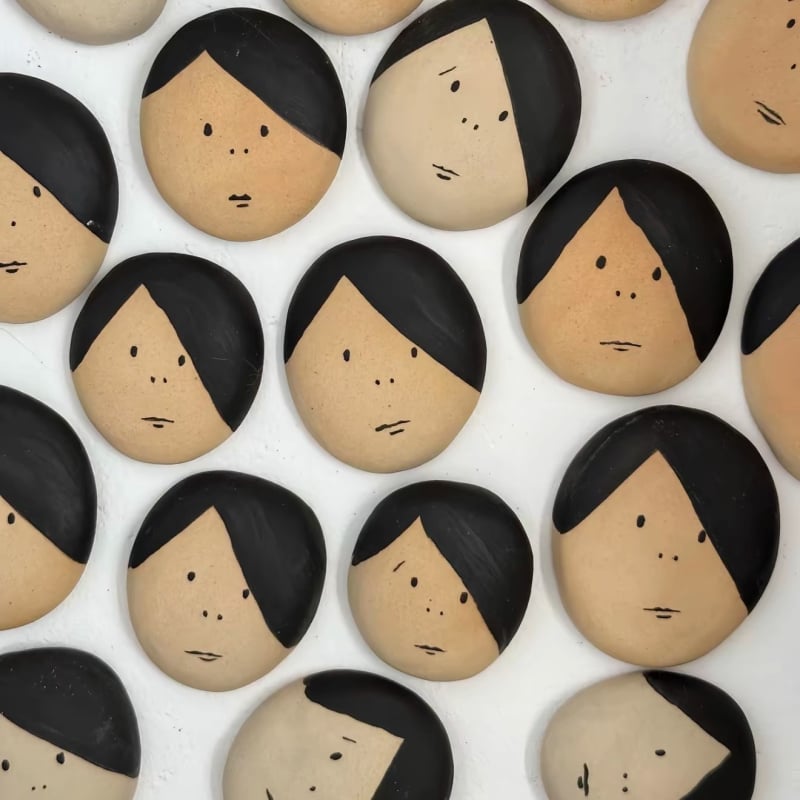 Sinteētiska sveķu ledusskapja magnets ar abstraktu dizainu, modes stils, smieklīgs un jauks