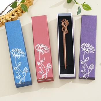 Puidust juukseklips, iidne Hiina stiil, peakatte aksessuaar, päritolu Jinhua Dongyang, sügis 2024