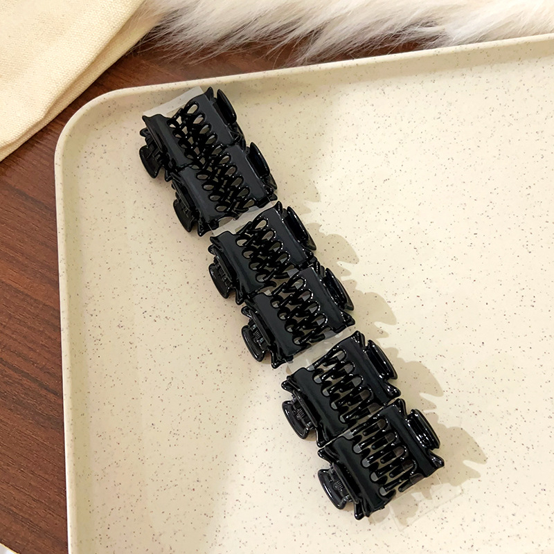 Spona za kosu - klipsa za uho s akupunkturnim točkama, opružna klipsa, korejski stil, svježi i sladak izgled, materijal: plast/smola