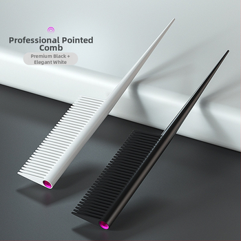 Гребен за коса с широки зъби – минималистичен дизайн, пластмасов, за лесно разплитане на къдрава коса