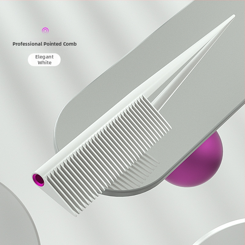 Гребен за коса с широки зъби – минималистичен дизайн, пластмасов, за лесно разплитане на къдрава коса