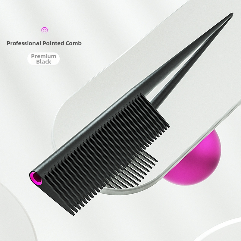 Гребен за коса с широки зъби – минималистичен дизайн, пластмасов, за лесно разплитане на къдрава коса