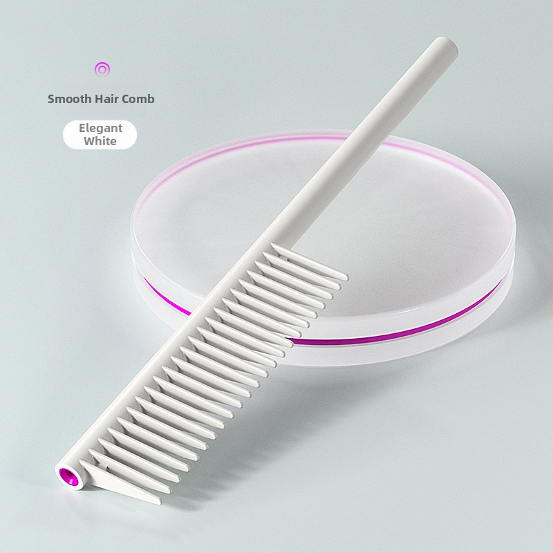 Гребен за коса с широки зъби – минималистичен дизайн, пластмасов, за лесно разплитане на къдрава коса