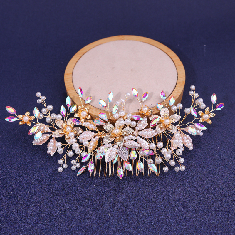 Ukosnica za kosu s kristalima u obliku cvijeta, ručno izrađena za žene