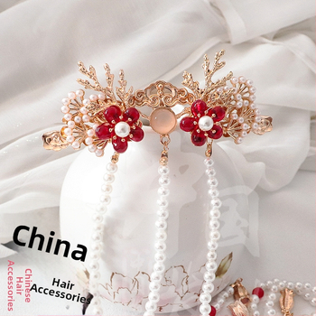 Juukseklips lotose lehega, lillekujuline, käsitöö, sulam, rahvuslik stiil, kevad 2025