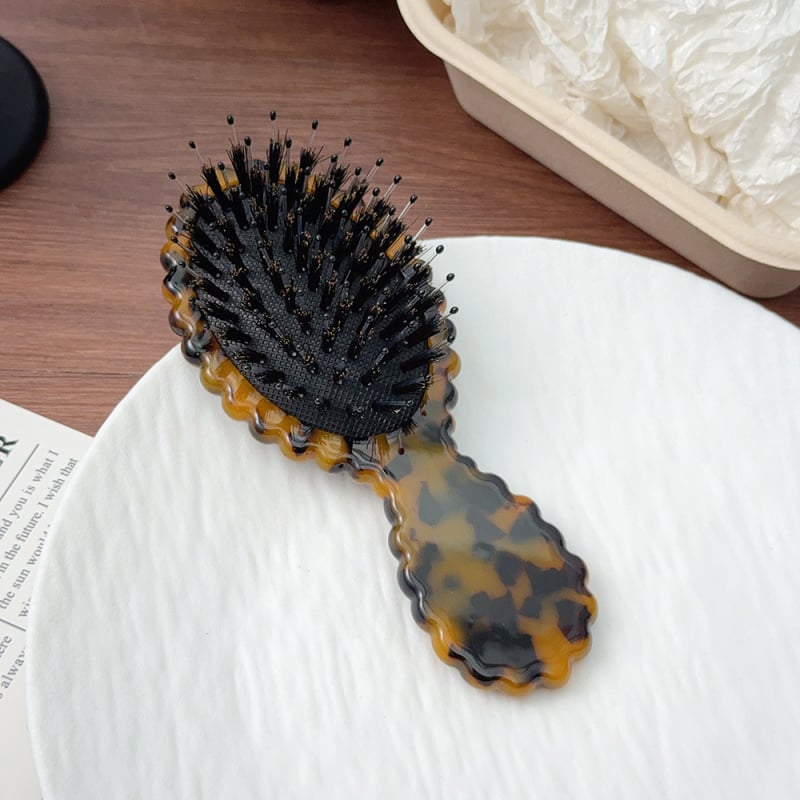Koreapärase stiiliga massaažiharja juuksedele, käsitöö, materjal: äädikhape, õhupadi, bränd Yufeng, lihtne naissoost geomeetriline disain