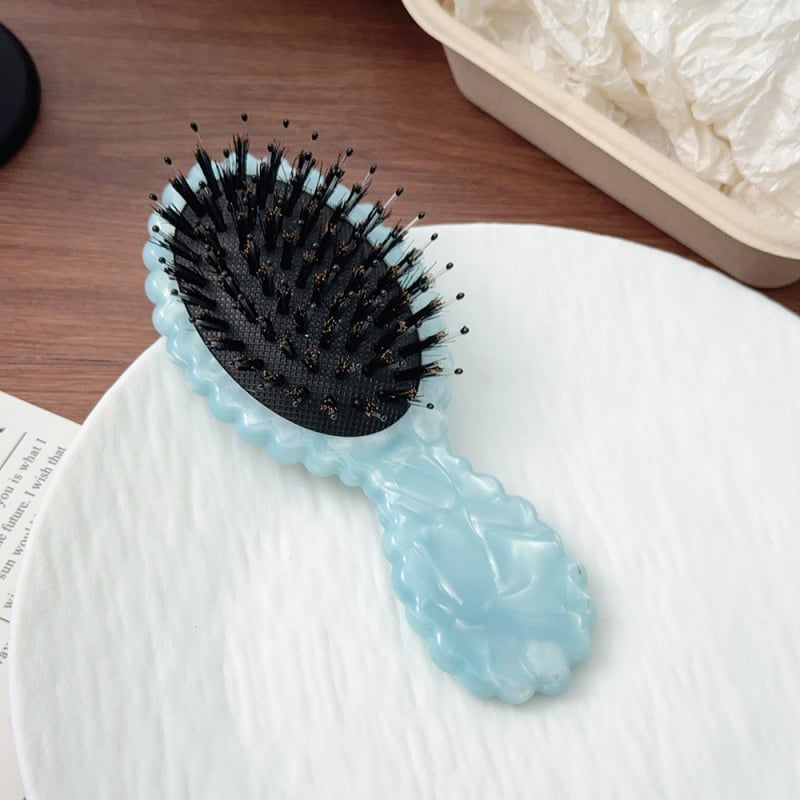 Koreapärase stiiliga massaažiharja juuksedele, käsitöö, materjal: äädikhape, õhupadi, bränd Yufeng, lihtne naissoost geomeetriline disain