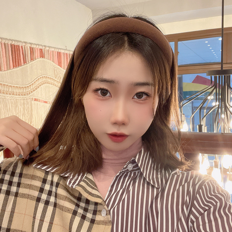 Korejas stila auduma galvas lente, roka darbs, biezs matu aksesuārs no Xin Yue Jewelry