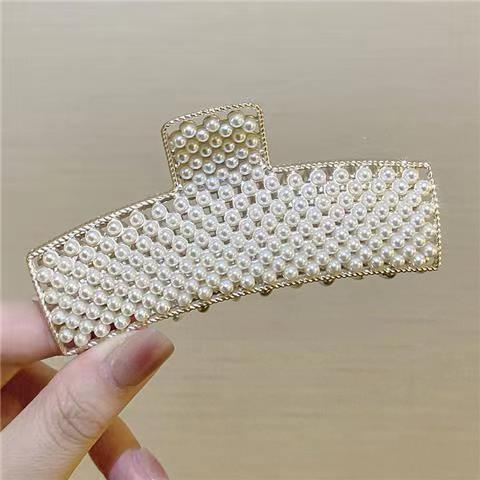 Aksesoar za kosu Shark Clip s dijamantnim kristalima, legura, elektroplatiranje, za žene, zima 2022