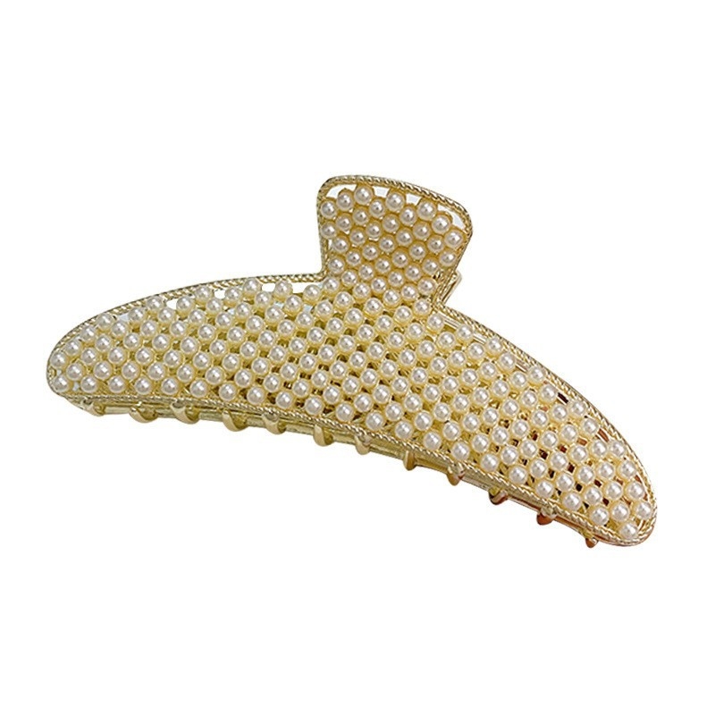 Aksesoar za kosu Shark Clip s dijamantnim kristalima, legura, elektroplatiranje, za žene, zima 2022