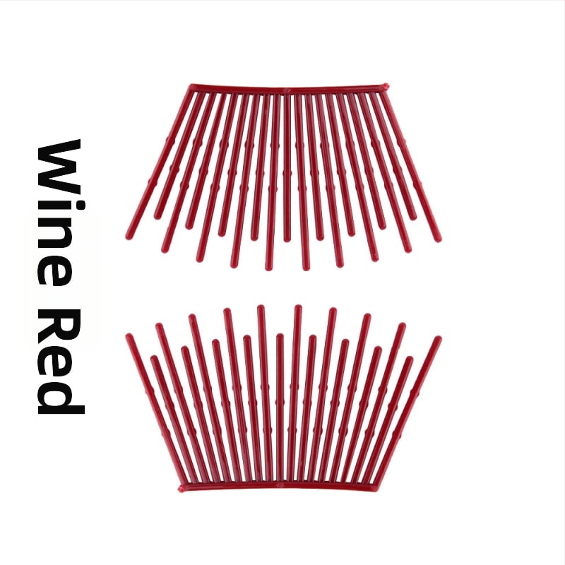 Pieptene acrilic pentru coafuri updo – stil feminin, geometric, finisaj electroplacare (Material: plastic/rășină; Stil: feminin; Stilizare: geometric; Proces de prelucrare: electroplacare; Categoria: podoabă pentru păr)