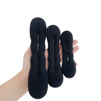 Ukras za kosu Twist Clip – fleece materijal, jednostavan stil, ljeto 2025, za žene