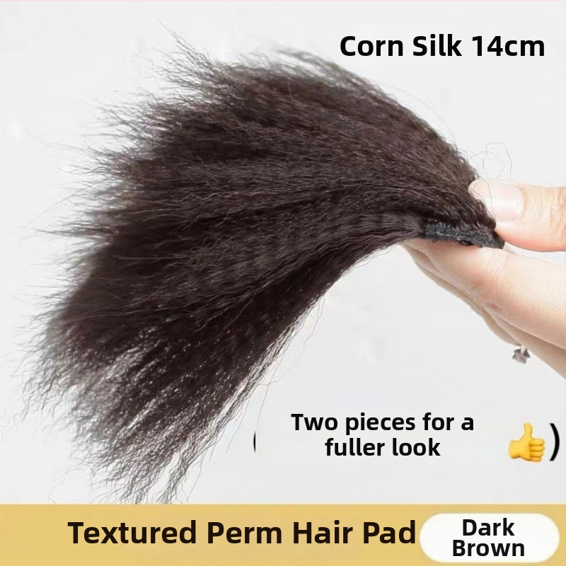 Parukos gabalas, tiesūs plaukai, mišrios šilko plaukai, rankų audimas, kilmė Kinija