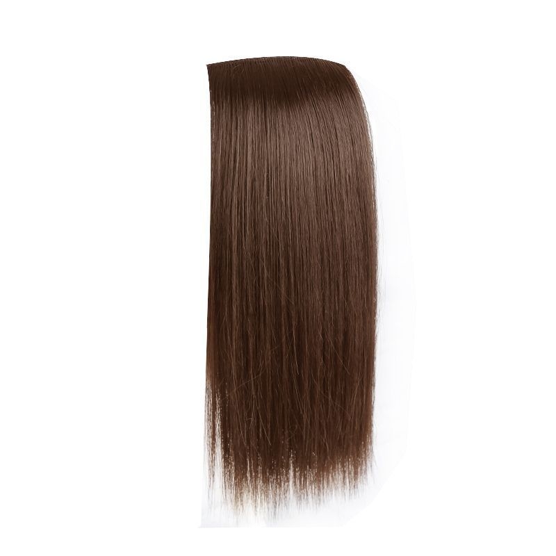 Parukos gabalas, tiesūs plaukai, mišrios šilko plaukai, rankų audimas, kilmė Kinija