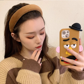 Velūra galvas lente, roku darbs, japāņu–koriešu stils, galvas rotas, sievietēm