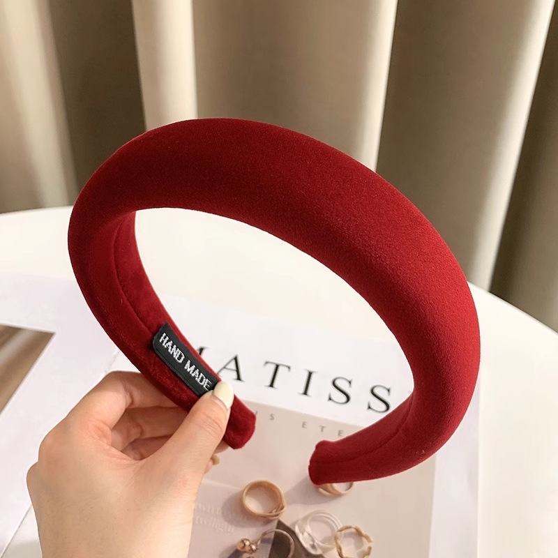 Velūra galvas lente, roku darbs, japāņu–koriešu stils, galvas rotas, sievietēm