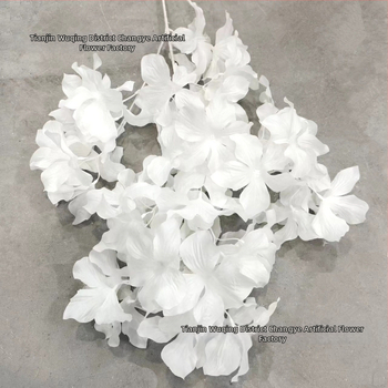 Stropne umjetne cvijeće za svadbene dvorane i hotele | svilenih cvjetova, embosirana obrada, dekor i rekviziti za fotografiju