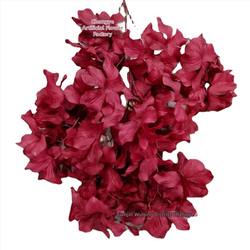 Stropne umjetne cvijeće za svadbene dvorane i hotele | svilenih cvjetova, embosirana obrada, dekor i rekviziti za fotografiju