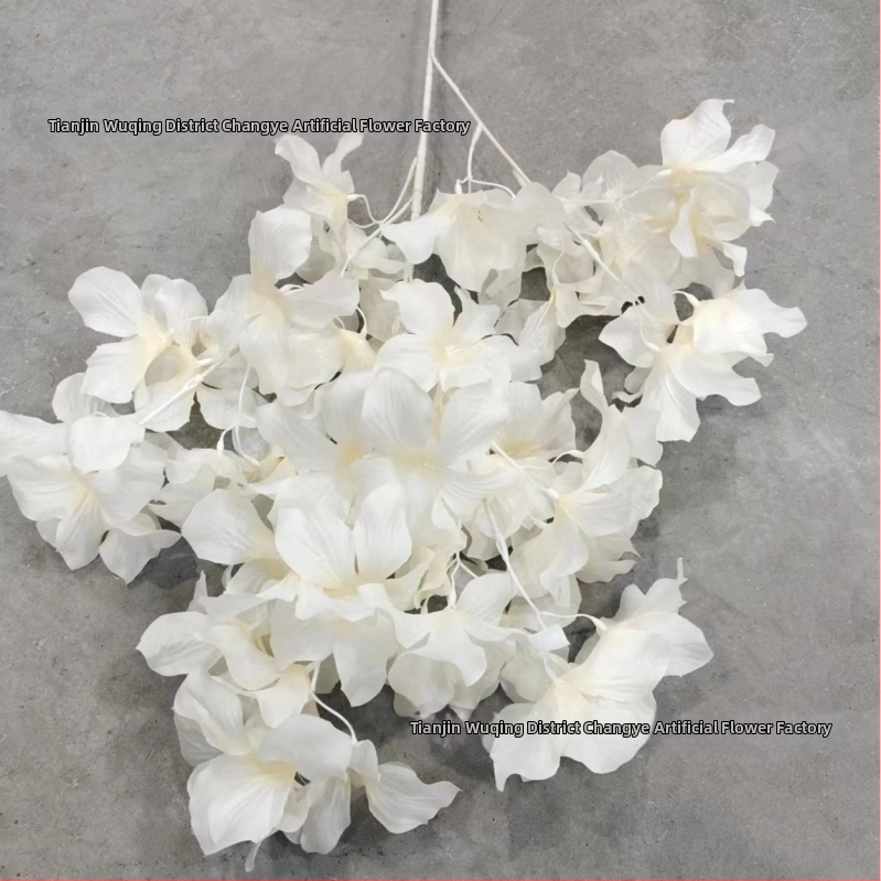 Stropne umjetne cvijeće za svadbene dvorane i hotele | svilenih cvjetova, embosirana obrada, dekor i rekviziti za fotografiju