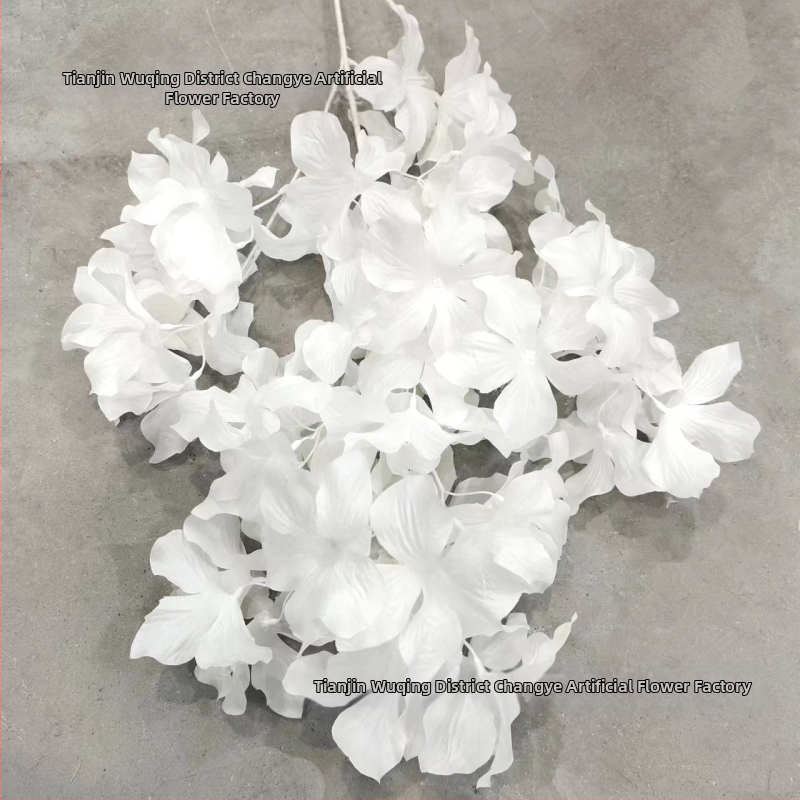 Stropne umjetne cvijeće za svadbene dvorane i hotele | svilenih cvjetova, embosirana obrada, dekor i rekviziti za fotografiju