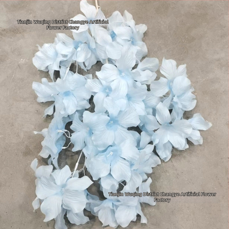 Stropne umjetne cvijeće za svadbene dvorane i hotele | svilenih cvjetova, embosirana obrada, dekor i rekviziti za fotografiju