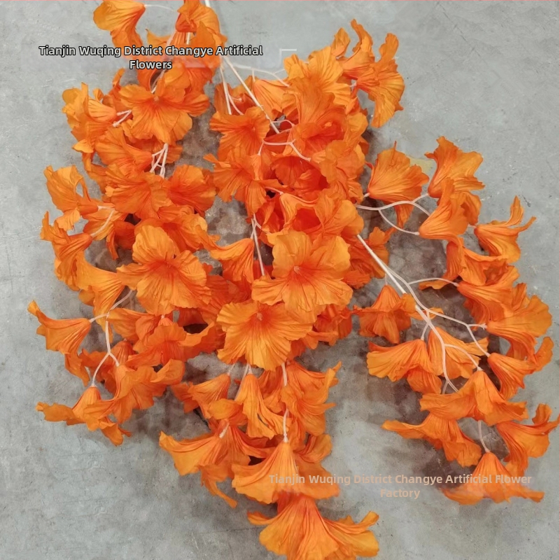 Stropne umjetne cvijeće za svadbene dvorane i hotele | svilenih cvjetova, embosirana obrada, dekor i rekviziti za fotografiju