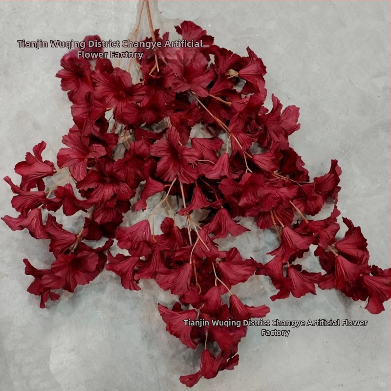 Stropne umjetne cvijeće za svadbene dvorane i hotele | svilenih cvjetova, embosirana obrada, dekor i rekviziti za fotografiju