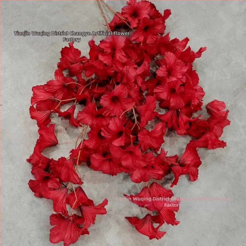 Stropne umjetne cvijeće za svadbene dvorane i hotele | svilenih cvjetova, embosirana obrada, dekor i rekviziti za fotografiju