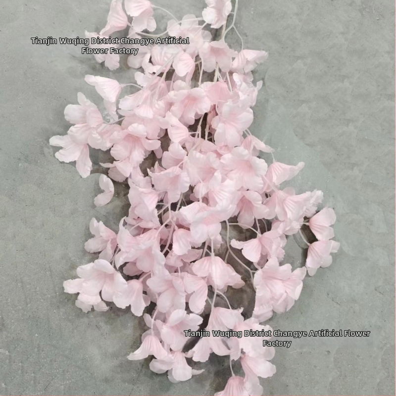 Stropne umjetne cvijeće za svadbene dvorane i hotele | svilenih cvjetova, embosirana obrada, dekor i rekviziti za fotografiju