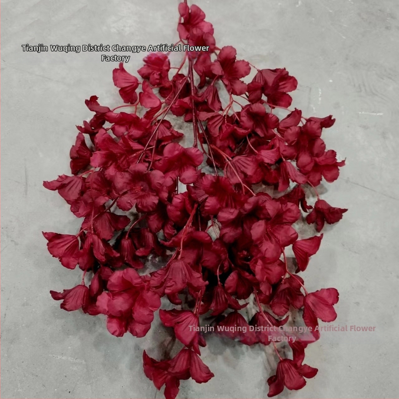 Stropne umjetne cvijeće za svadbene dvorane i hotele | svilenih cvjetova, embosirana obrada, dekor i rekviziti za fotografiju