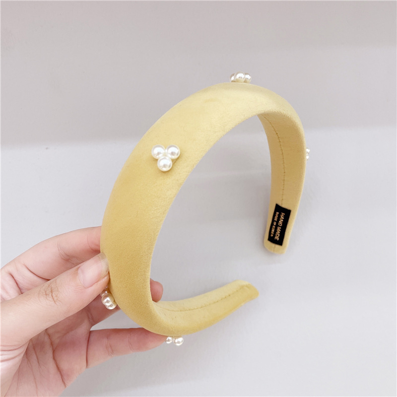 Sieviešu galvas lente no auduma, roku darbs, dabisks stil, izcelsme Džinhua